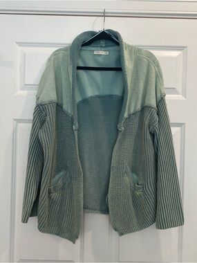 Light Sage Knit Sweater